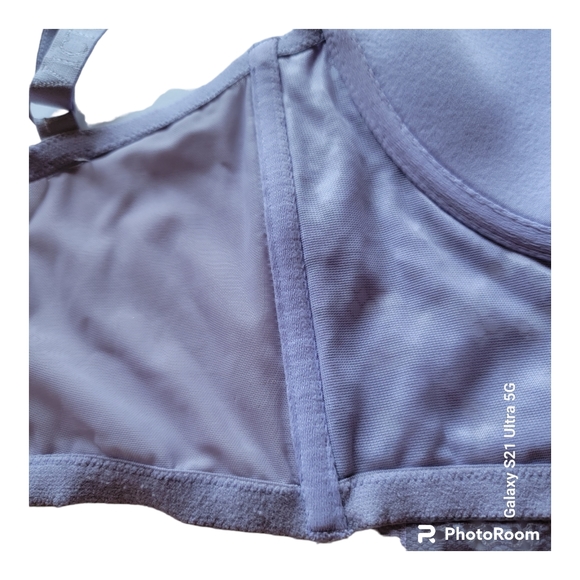 Victoria's Secret Body By Victoria Lined Demi Violet Lace Size 34DDD - Picture 11 of 14